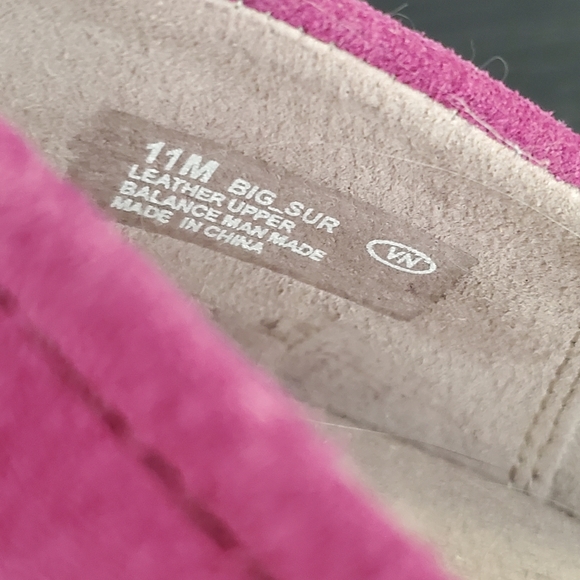 Purple suede Aerosole flats - Picture 8 of 8